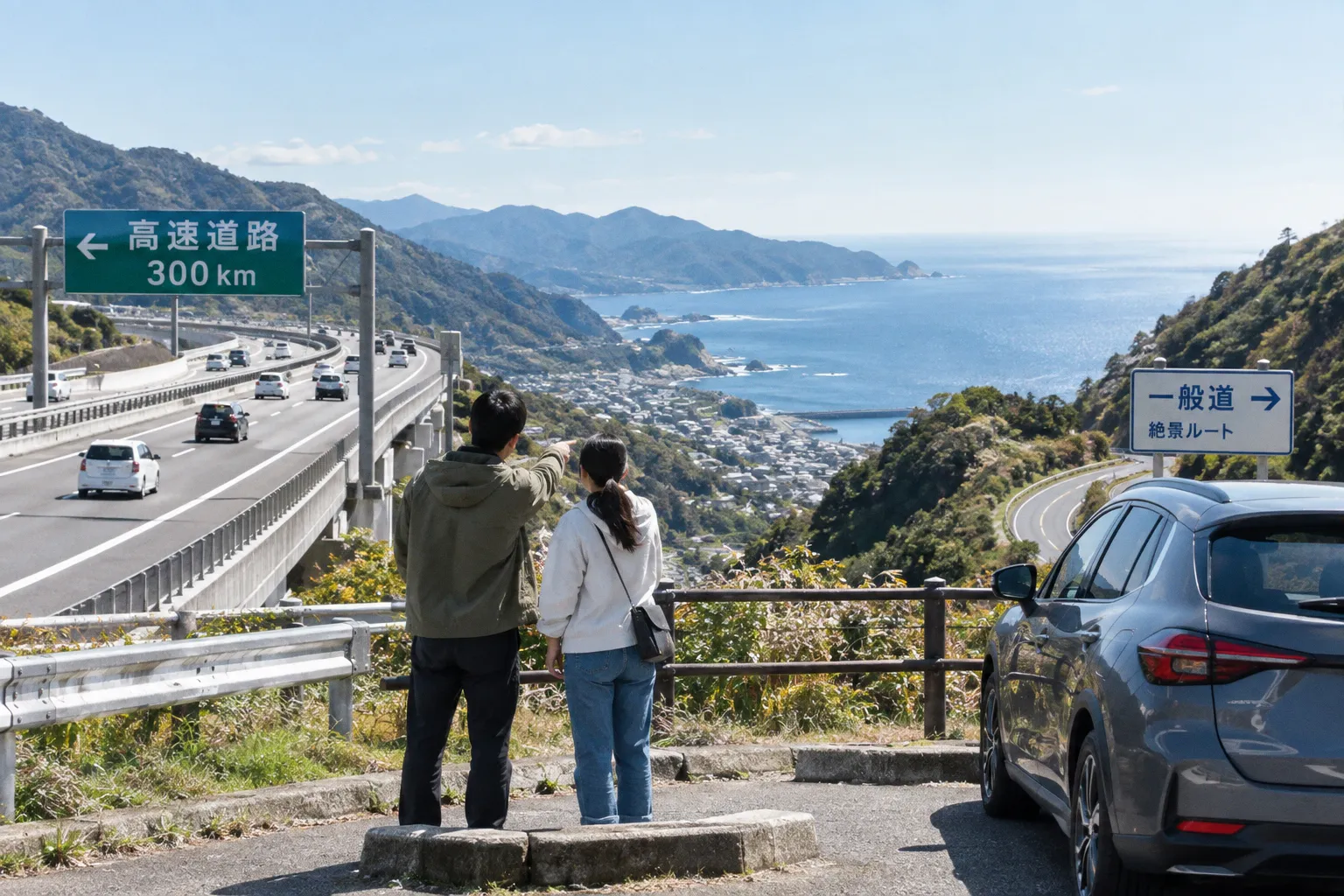 ドライブ旅の一般道と高速道路の使い分け:疲労度と景観体験を最適化するルート判断基準