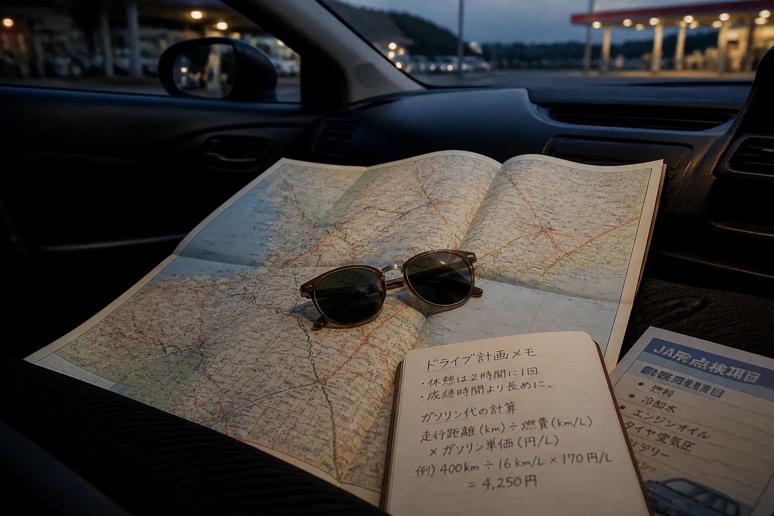ドライブ旅を選ぶときの確認ポイント