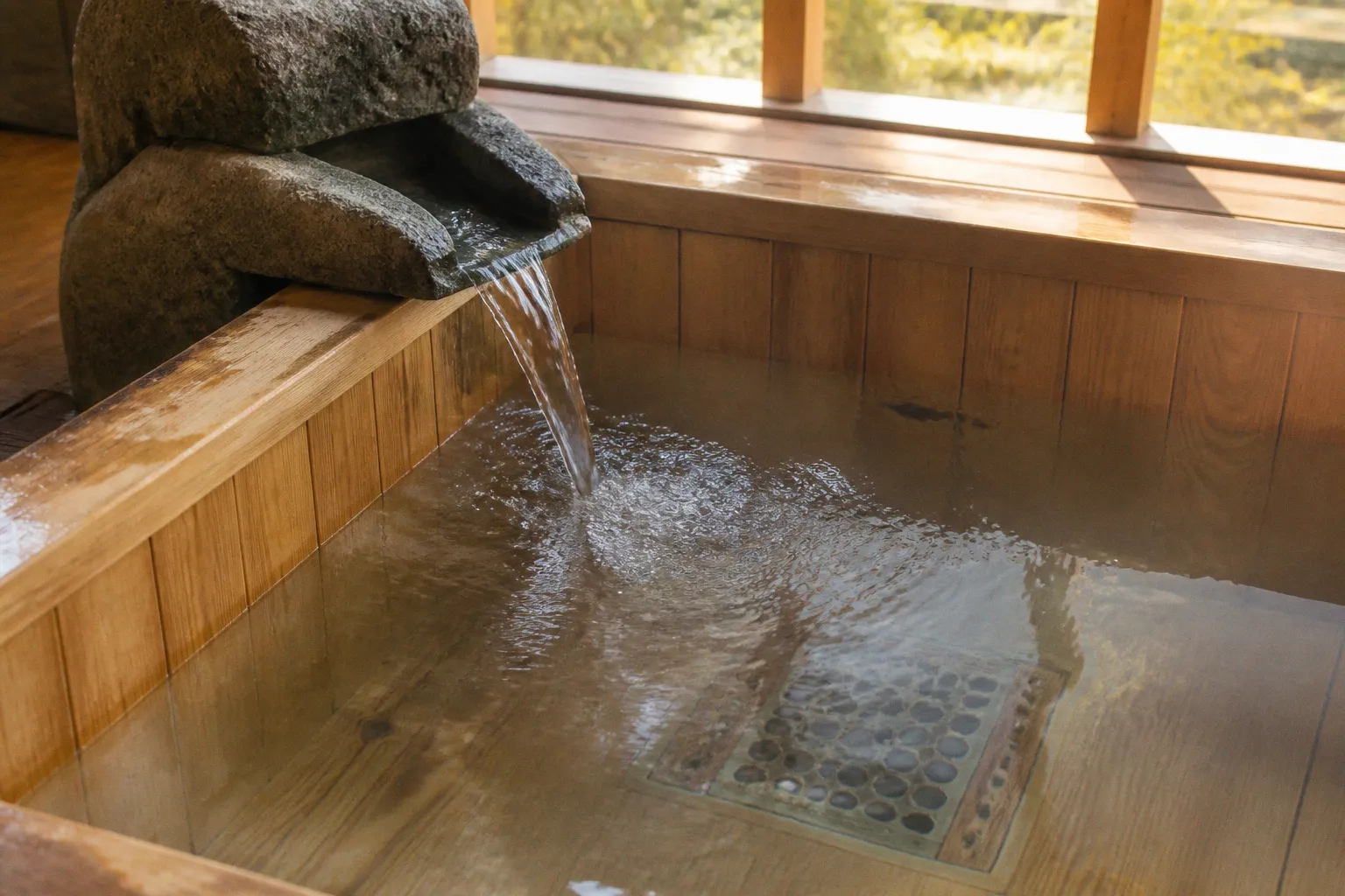 源泉かけ流しと循環ろ過の構造：温泉宿のお湯が循環する仕組みと本質的な違い